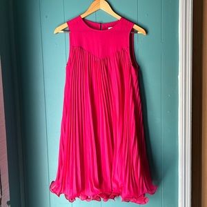 Erin Fetherston hot pink mini dress sz 2